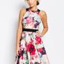 NEW - Ted baker samra floral dress UK 10 Image 2