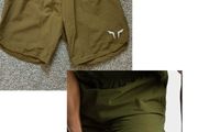 Double-deck fitness sports shorts for MEN size S