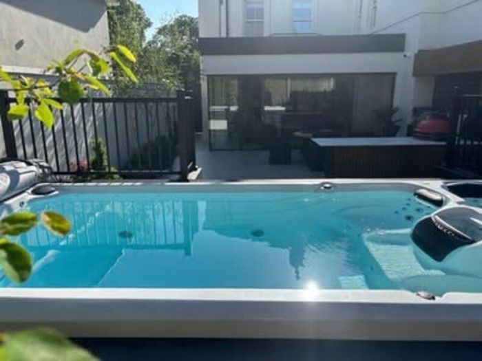 Swim Spa and Integrated Hot Tub