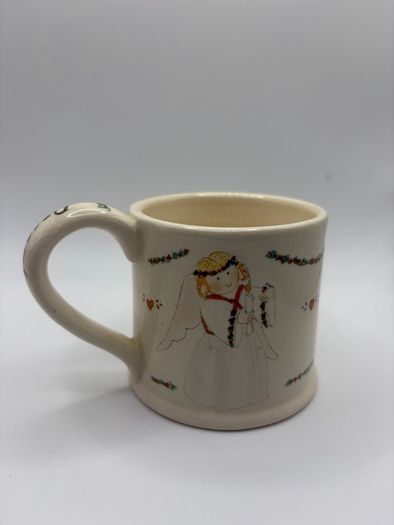 Vintage Gnomys Diaries Angels of the Month - December Mug - Christmas Cup 2003