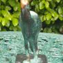 Jose Martin Simon (1940-2018) Grey Heron - Patinated Bronze, Marble, Signed Image 7