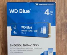 4 Tb WD blue gen4 Nvme ssd