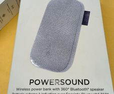 LEXON POWERSOUND Power Bank with Built-in 360 Wireless Bluetooth Speaker
