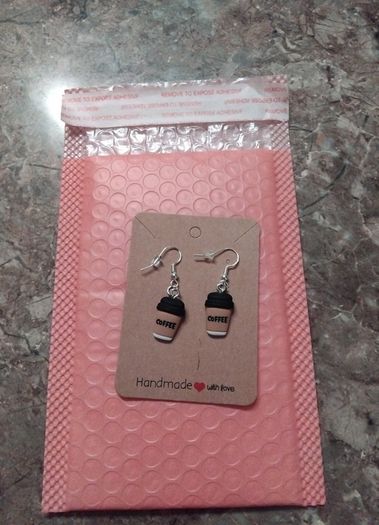 Coffee Earrings