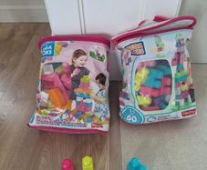 2 bags of Mega Bloks