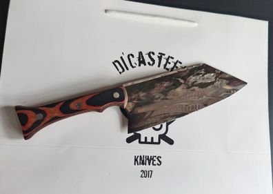 Bunka Cleaver Knife Personalized By Di'Casteel