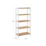 Standing shelf with 5 levels Bamboo Image 3