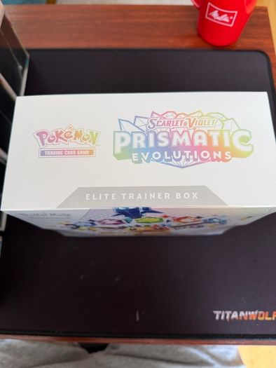 Multiple Boxes - Pokemon Scarlet & Violet: Prismatic Evolutions Elite Trainer Boxes (Factory Sealed)