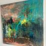Large Original Abstract Painting Irish abstract art Warm Aesthetic Image 8