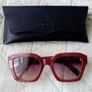 Levi's rectangular sunglasses burgundy brown ladies Image 2