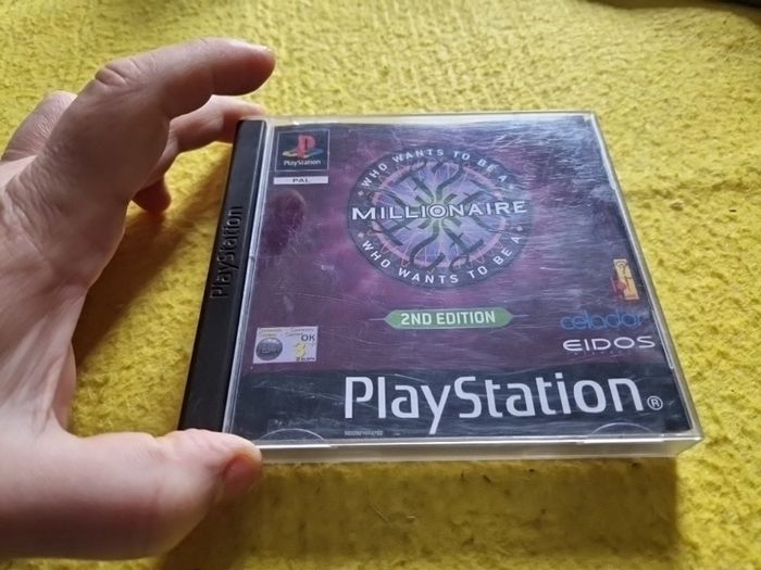 Who Wants to be a Millionaire 2nd Edition PlayStation1 Ps1 PlayStation2 Ps2 Games Original