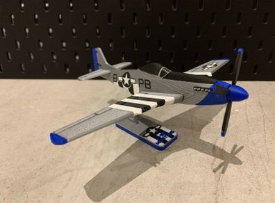 P-51 Mustang - 3D Printed (Free Postage)