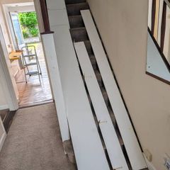 Old Melamine shelving