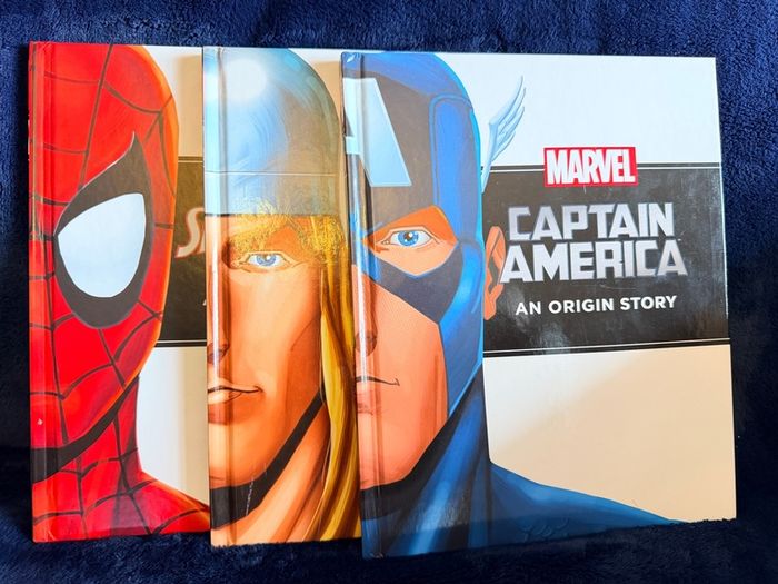 Hard Back Superhero books for children