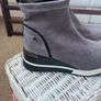 ankle boot Xti grey suede trainer style boot Image 2