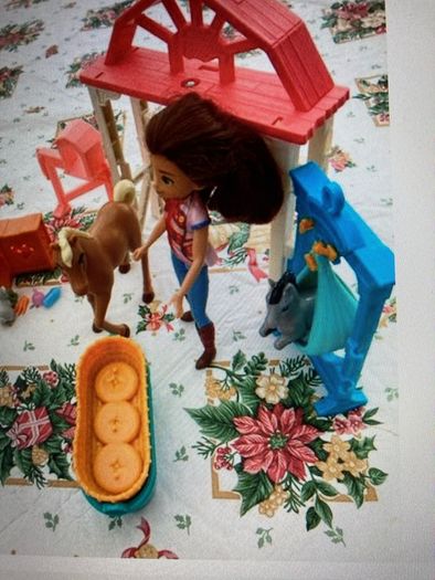 Spirit Lucky's Foal Nursery Play Set.