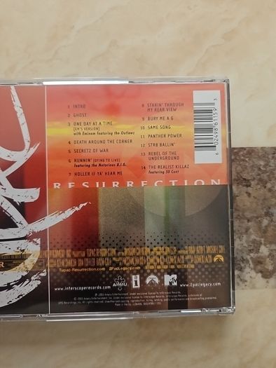 Tupac CD - Resurrection Soundtrack
