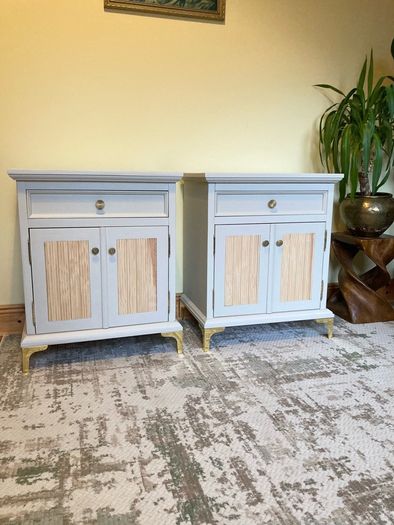 Pair of bedside lockers