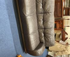 brown sofa