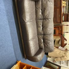 brown sofa