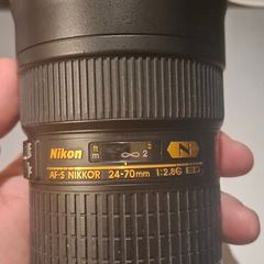 Nikon AF-S 24-70 1:2.8G ED camera lens
