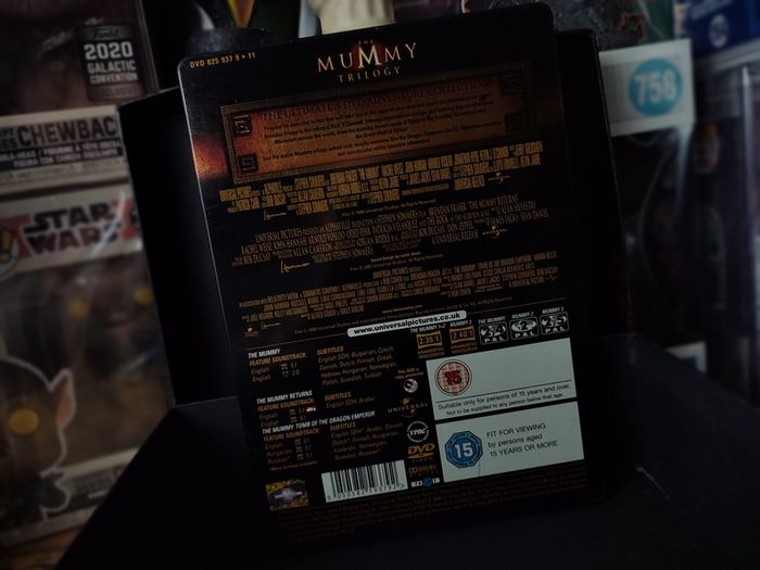 The Mummy: Trilogy ! Steelbook ! 3 Discs ! 2008 !