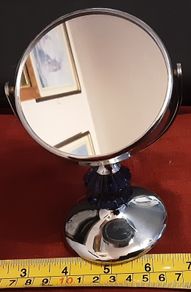 small shaving/ makeup mirror