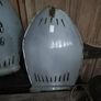 Vintage Steel Light Covers Image 4