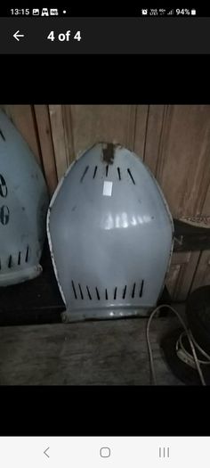 Vintage Steel Light Covers