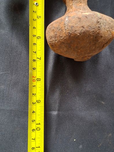 Antique Door Cast Iron Handle, Postage available or Collection,