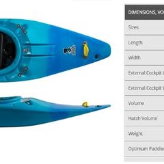 Pyranha Z One Kayak Small