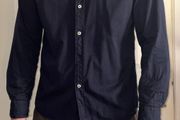 Navy Cotton Shirt