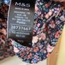 M&S floral dress size 18 petite BNWT Image 5