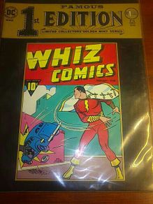 For sale famous 1st edition. Of whiz comics