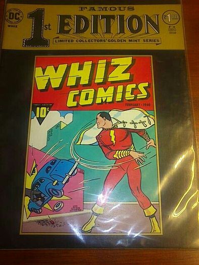 For sale famous 1st edition. Of whiz comics