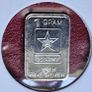 US ARMY 1 gram .999 Silver Bar Image 3