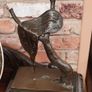 Melting Clock Bronze Sculpture Image 2