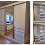 Sliding Doors Wardrobe HAI 180cm - White Image 2