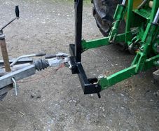 3 point linkage ball hitch frame