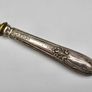 Antique 1800s Swiss Large Cream Spoon with Silver Handle Image 7