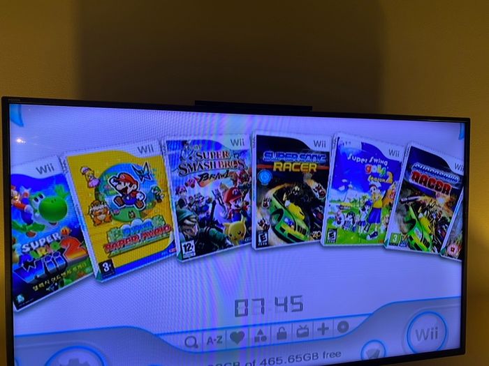 Modded Wii 500gb