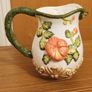 Beautiful trio  Trompe L' Oeil Hummingbird and Hibiscus Table Pitcher, Royal Worcester Spode Palissy  & "The Country Diary Collection"  by Royal Winton Staffordshire  1977 Image 7