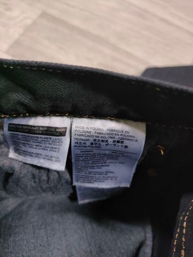 Levis 501 Straight Leg Jeans Mens W32 L33