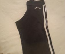 Adidas leggings x 2 size 8-10