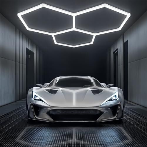 LED Hexagon Garage Light