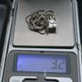 925 Sterling Silver Pendant with chain 3,2g L-18" Image 3