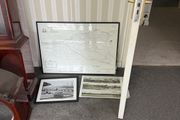 Vintage Dun Laoghaire map and photos