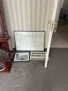 Vintage Dun Laoghaire map and photos