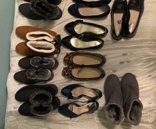 10 Pairs of heels and boots all size 5 uk