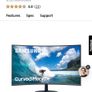 32" Samsung Curved Monitor Image 8